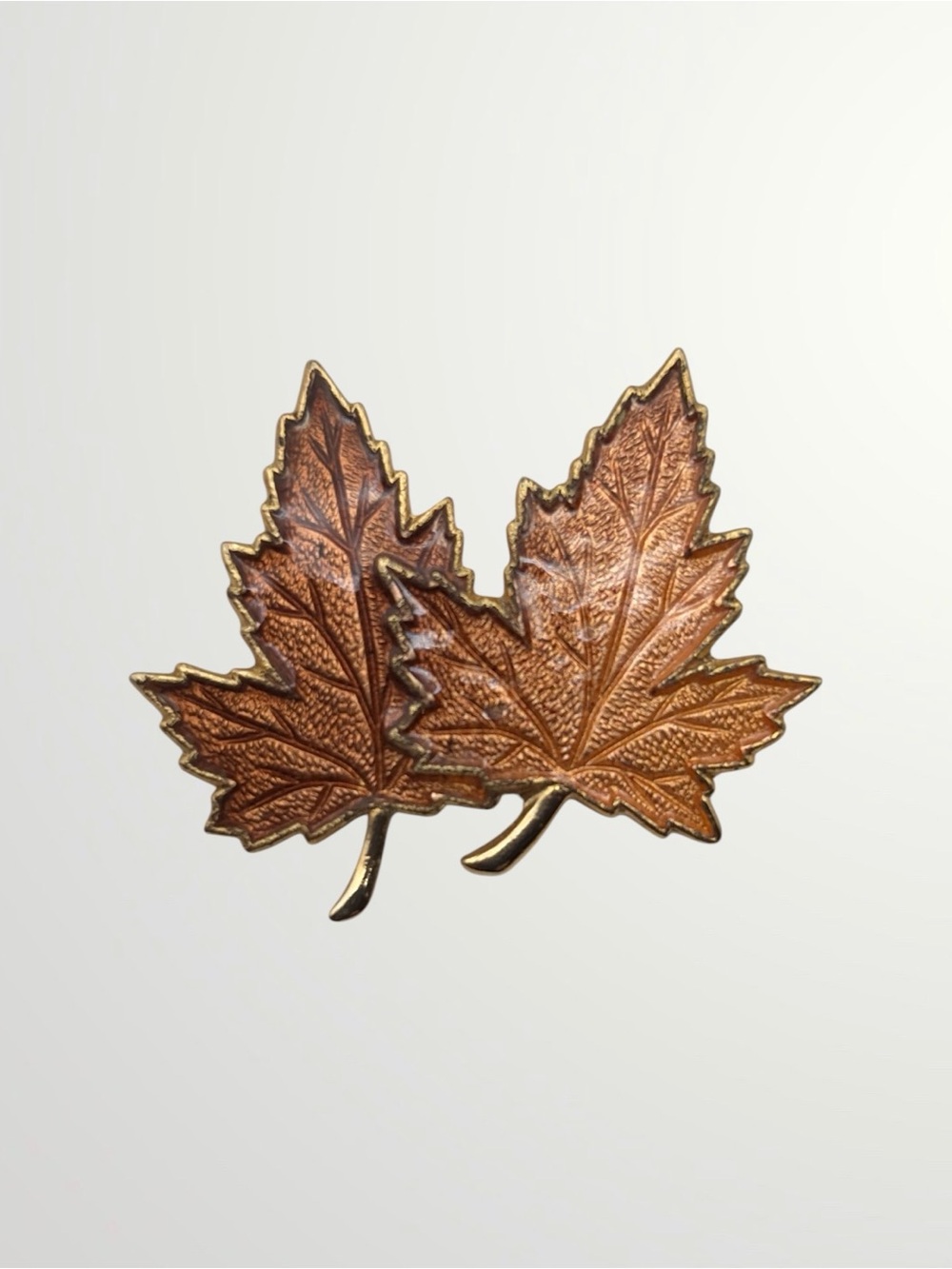 Maple Leaf Brooch